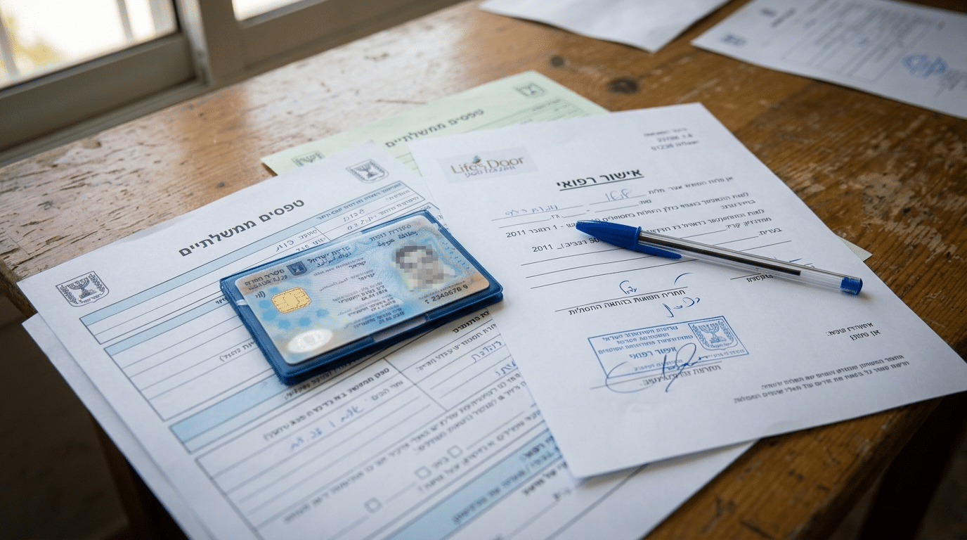 טפסים בקשת רישיון נשק