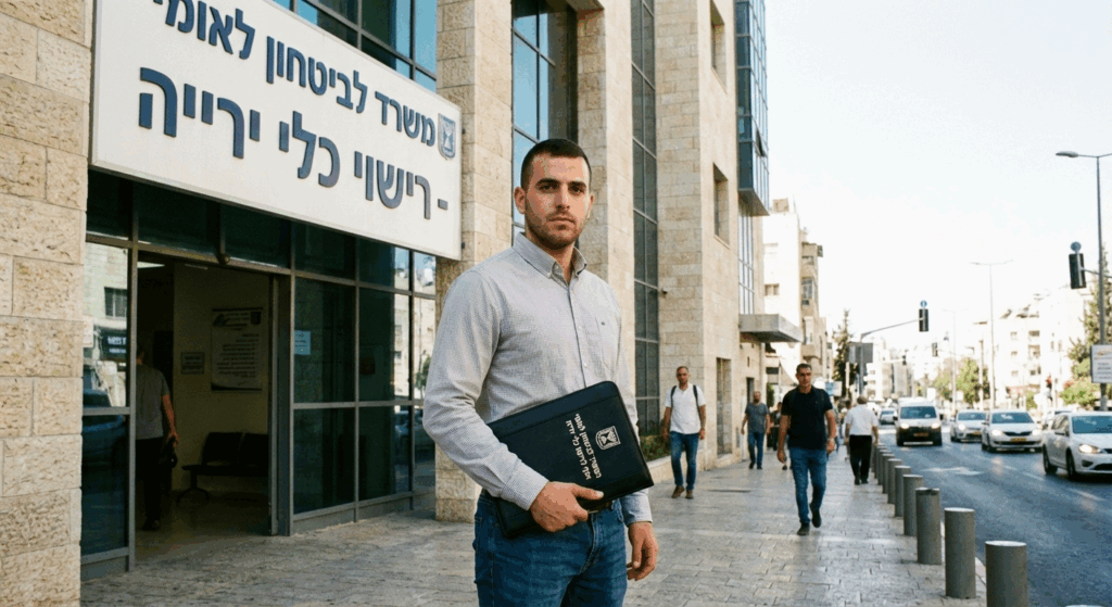 מאיזה גיל ניתן להוציא רישיון לנשק