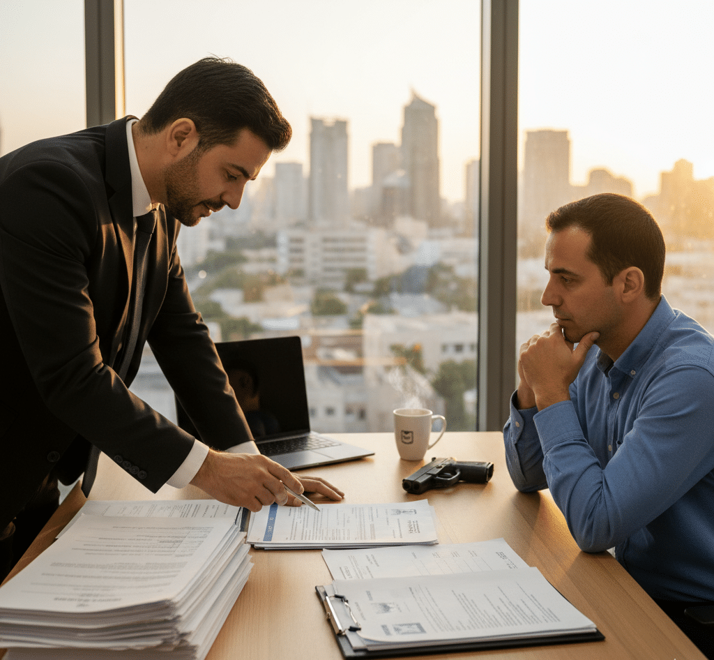 קריטריונים לרישיון לנשק