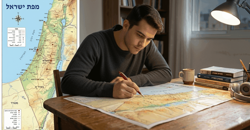 מפת יישובים זכאים