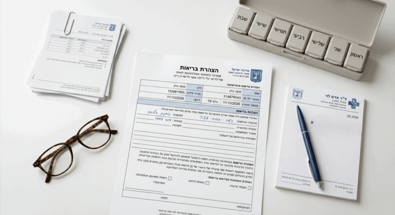 רישיון נשק, אישור רפואי